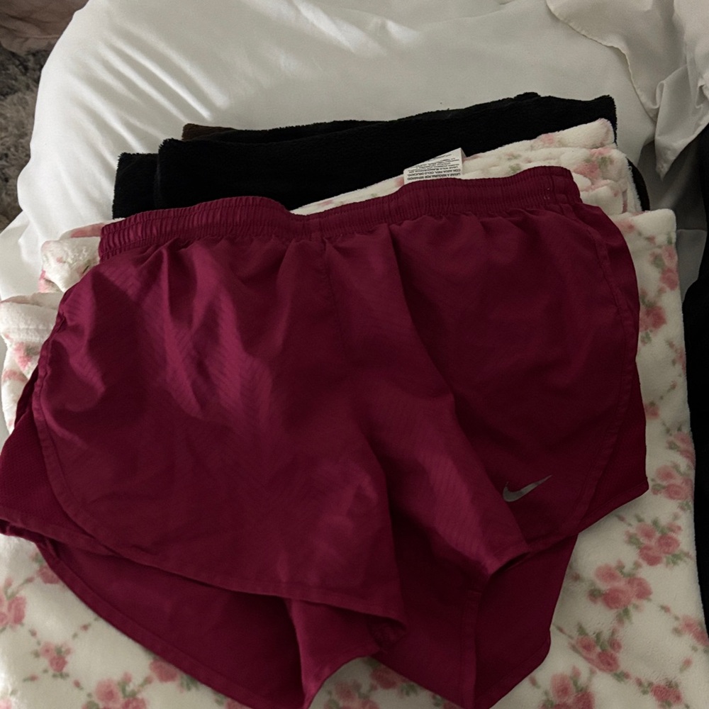 Nike Maroon Running Shorts